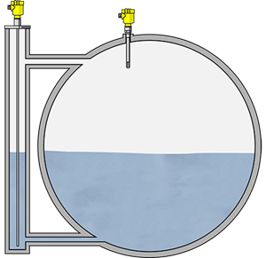 氨分离器液位和限位测量