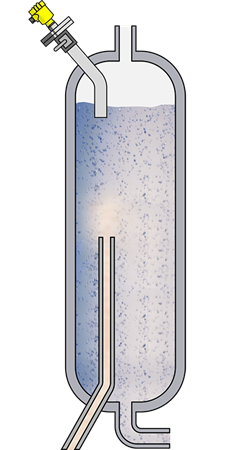尿素合成塔液位测量