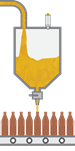 啤酒灌装机成品罐液位及限位测量