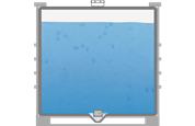 Level measurement in IBC containers