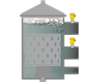 Pressure measurement in the pressure screen