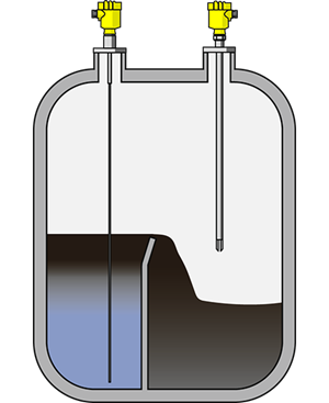 撇油罐液位和限位测量