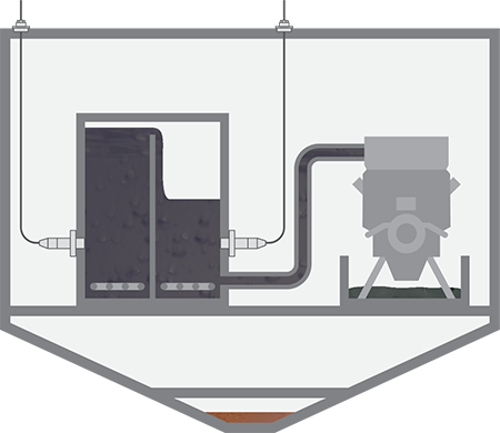 机舱内日用柜及沉淀柜的液位测量