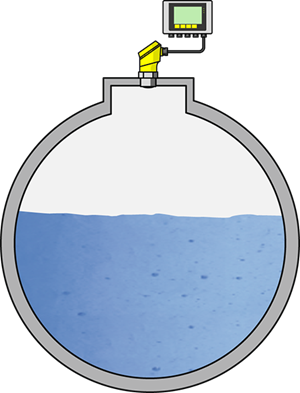 Füllstandmessung im Betriebswasserbehälter