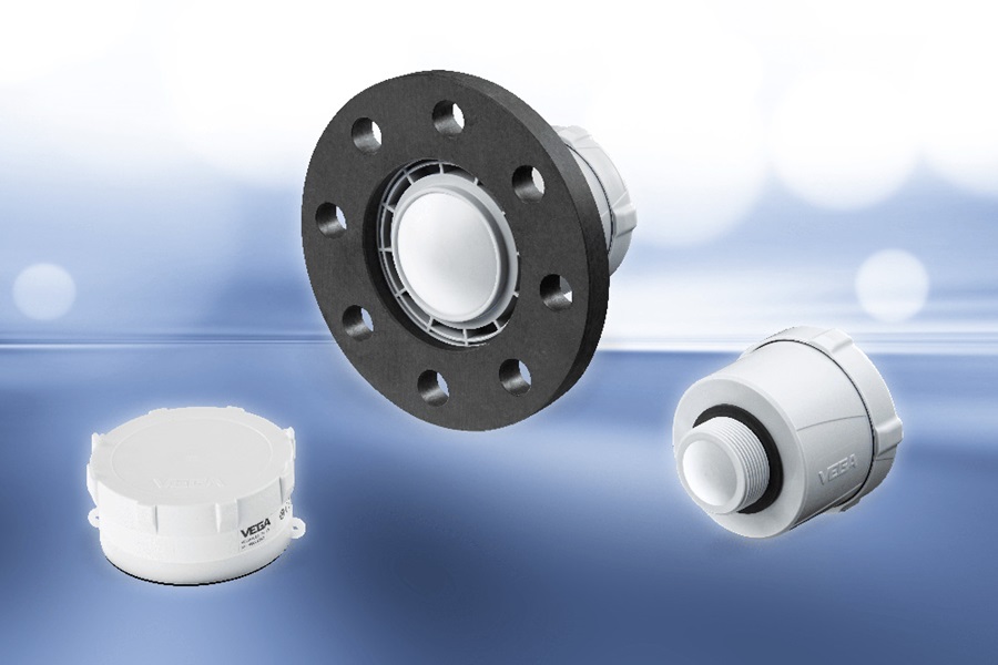 Moderne Radar-Füllstandssensoren der Serie VEGAPULS mit IIoT-Messtechnik von VEGA. 