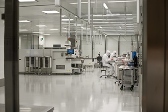 Reinraum zur Herstellung der Keramischen Messzellen