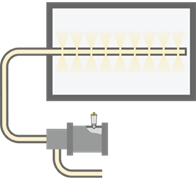 Hydraulic oil:  Pressure sensor VEGABAR 29 with IO-Link connection