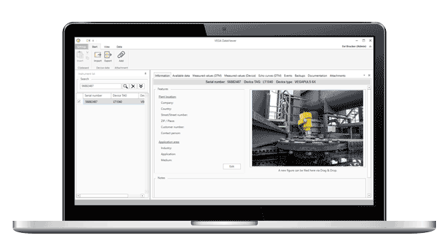 Picture VEGA DataViewer