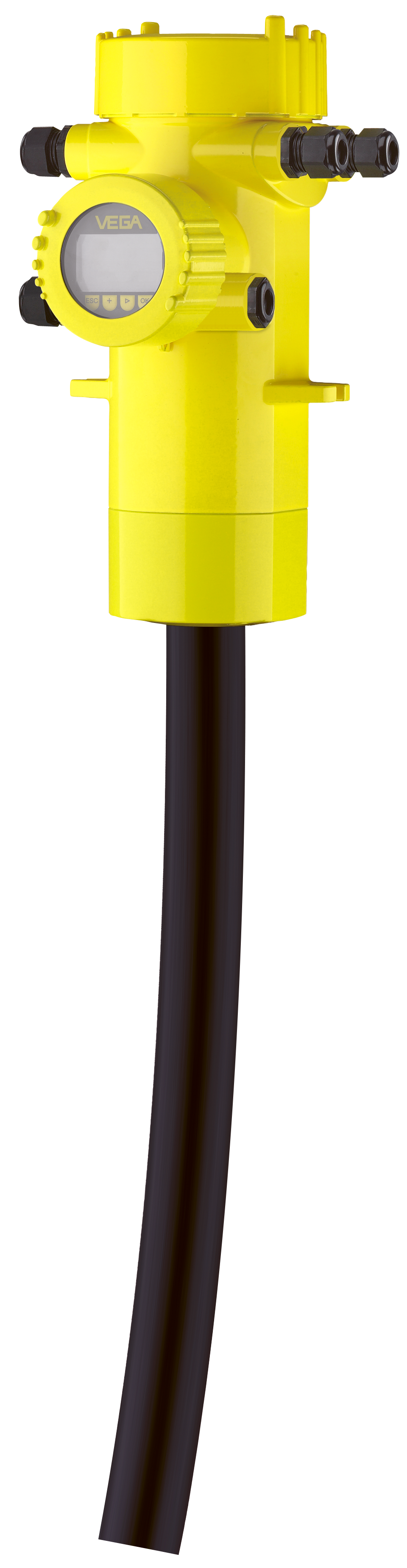 Radiometrischer Sensor zur kontinuierlichen Fuellstandmessung FIBERTRAC31