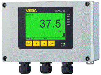 VEGAMET 861 - Robust controller and display instrument for level sensors