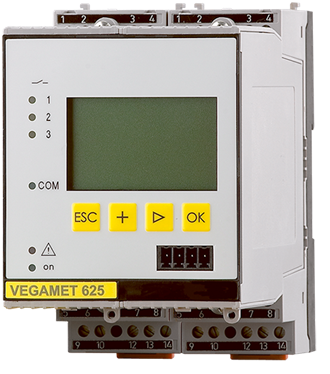 VEGAMET 625 - Controller and display instrument for level sensors