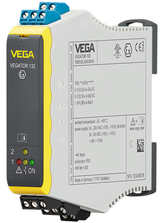 VEGATOR 132 - Double channel controller for level detection for conductive probes