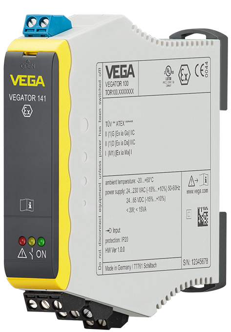 4…20 mA 单信道控制器 VEGATOR 141